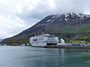 Ankunft Seydisfjordur       
