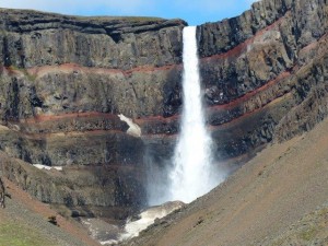 Hengifoss Waterfall       