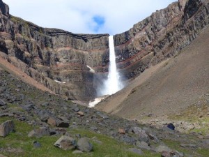 Hengifoss Waterfall       
