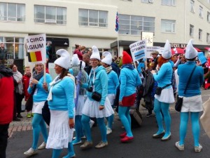 Ladies Circle parade, Akureyri   