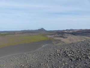 On Hverfjall Crater 