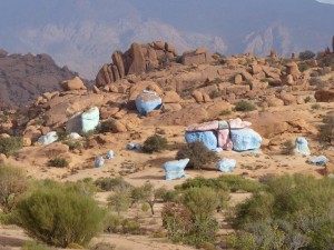 Painted Rocks near Tafraoute