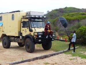 We serve as a film back drop, Brenton-on-Sea