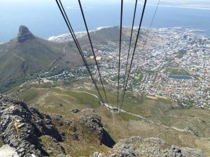 Cable Car from Table Mountain - down