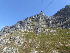 Cable Car to Table Mountain - up