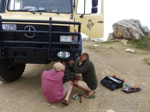 Workshop at Swartberg Pass 