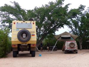 Campsite at Addo Elephant Park